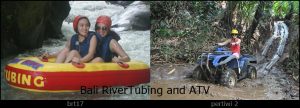 bali river tubing and ATV