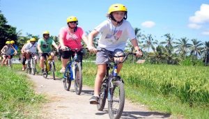 bali cycling tubing